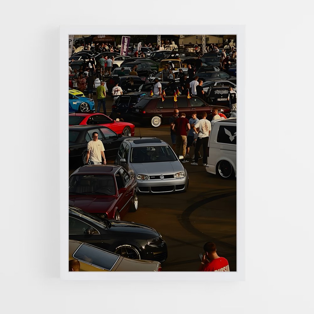 Poster Rassemblement R32 – affiche Volkswagen (vue 3)